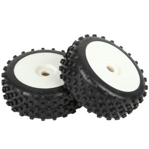 RacingTires gomme 1/8 offroad con cerchio 2pz cod.sp00024