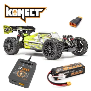 Hobbytech SPIRIT NXT EVO RR PACK – RTR BUGGY 1:8 – YELLOW cod.NXTGIALLA