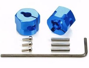 Tamiya TRASCINATORI ESAGONALI 2pz LARGHI 9mm ESAGONO DA 12mm cod.54610