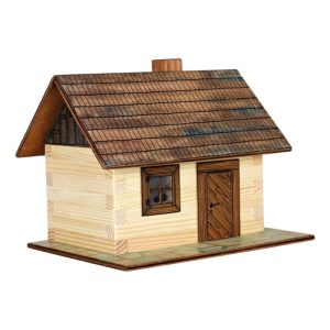 Walachia legno Casa di campagna in kit 64pz w01
