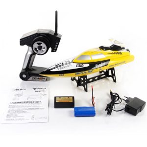 MOTOSCAFO MONOCARENA FREEDOM GIALLO 2,4GHZ cod.wl911y