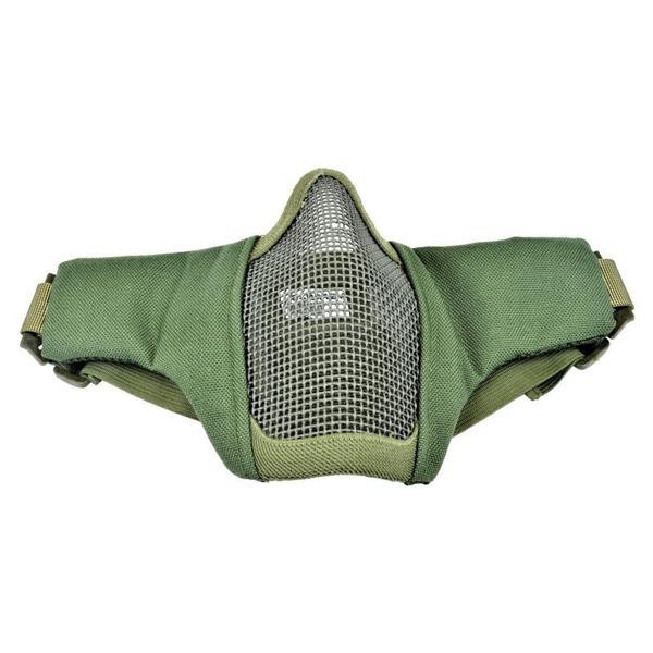 WOSPORT MASCHERA CON GRIGLIA IN METALLO OLIVE DRAB (WO-MA42V) - immagine 2